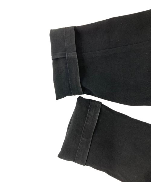 Yohji Yamamoto collections（ヨウジヤマモトコレクションズ）Yohji Yamamoto collections TA/PE CREPE DE CHINE 2 LAYERED WRAP JACKET/ヨウジヤマモトコレクションズ/FP-J63-500 ブラック サイズ:1の古着・服飾アイテム