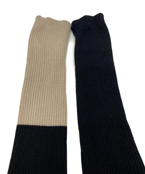 YOHJI YAMAMOTO（ヨウジヤマモト）YOHJI YAMAMOTO (ヨウジヤマモト) タートルネックウールニット/ヨウジヤマモト/FJ-K01-190 ブラック サイズ:2の古着・服飾アイテム