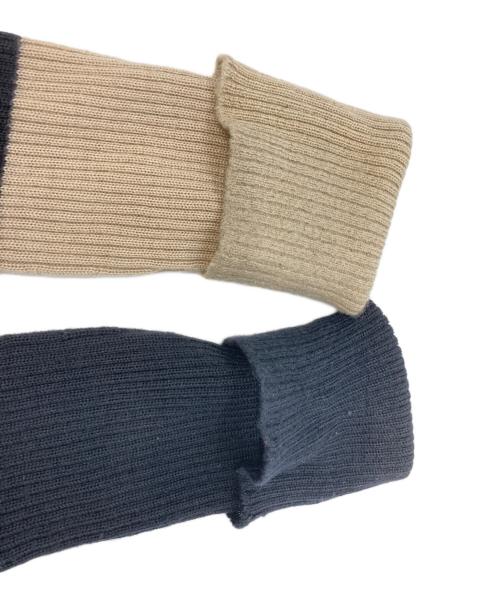 YOHJI YAMAMOTO（ヨウジヤマモト）YOHJI YAMAMOTO (ヨウジヤマモト) タートルネックウールニット/ヨウジヤマモト/FJ-K01-190 ブラック サイズ:2の古着・服飾アイテム