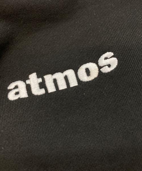 ATMOS（アトモス）atmos (アトモス) Embroidery Classic Logo Crew Neck Sweatshirt/アトモス/MA24F-SWO16 ブラック サイズ:Ｌの古着・服飾アイテム