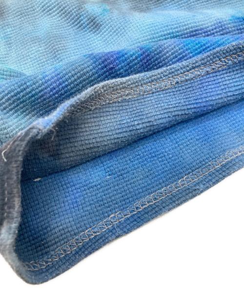 h.ANARCHY（エイチアナーキ）h.ANARCHY (エイチアナーキ) ダメージカットソー　エイチアナーキ ブルー サイズ:表記なしの古着・服飾アイテム