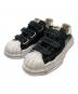 MIHARA YASUHIRO（ミハラヤスヒロ）の古着「OG Sole Canvas Low-top Velcro Sneaker」｜ブラック