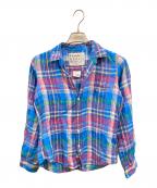 Frank&Eileenフランクアンドアイリーン）の古着「リネンシャツ/フランクアンドアイリーン/3110700074」｜ブルー