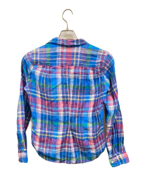 Frank&Eileen（フランクアンドアイリーン）Frank&Eileen (フランクアンドアイリーン) リネンシャツ/フランクアンドアイリーン/3110700074 ブルー サイズ:Xsの古着・服飾アイテム