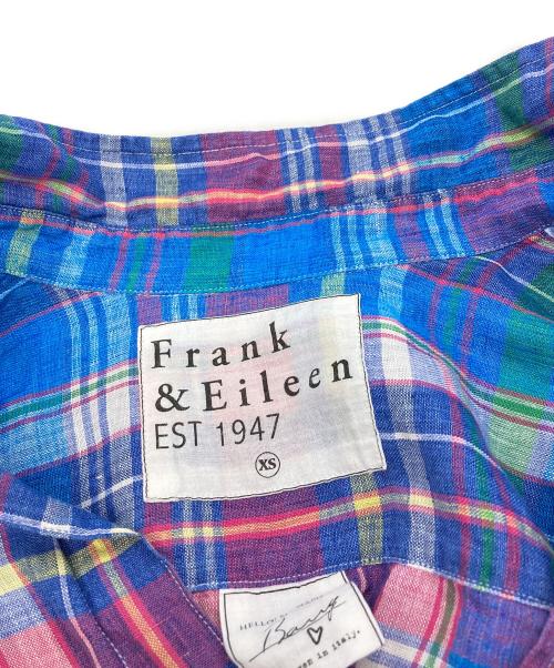 Frank&Eileen（フランクアンドアイリーン）Frank&Eileen (フランクアンドアイリーン) リネンシャツ/フランクアンドアイリーン/3110700074 ブルー サイズ:Xsの古着・服飾アイテム