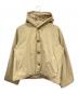 DANTON（ダントン）の古着「INSULATION HOODED WIDE JACKET/ダントン/DT-A0463 PNT」｜ベージュ