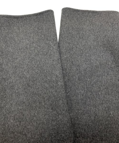 Demi-Luxe Beams（デミルクス ビームス）Demi-Luxe BEAMS (デミルクス ビームス) ウール リバー ミドルコート/デミルクス ビームス/64-19-0278-286 グレー サイズ:36の古着・服飾アイテム