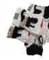 中古・古着 ALOHA RUG (アロハラグ) LEE IZUMIDA×SHOHEI YOSHIDA Black Collage Shirt ホワイト×ブラック サイズ:2：5000円