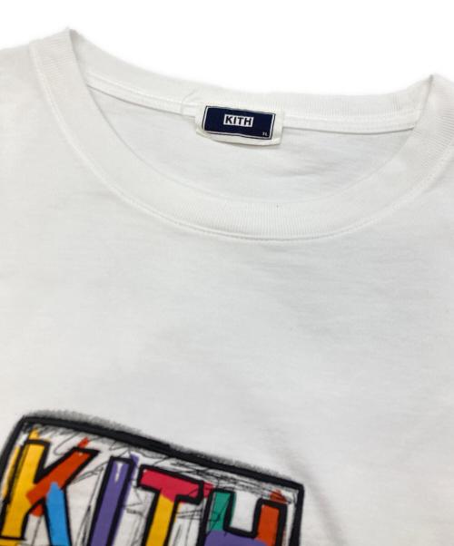 KITH（キス）KITH (キス) ARTIST SERIES CAPSULE T ホワイト サイズ:ＸＬの古着・服飾アイテム