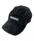 SUPREMEシュプリーム）の古着「FUZZY CAMP CAP/シュプリーム」｜ブラック