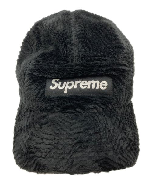 SUPREME（シュプリーム）Supreme (シュプリーム) FUZZY CAMP CAP/シュプリーム ブラックの古着・服飾アイテム