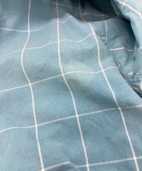 KEBOZ（ケボズ）KEBOZ (ケボズ) チェックシャツ　ケボズ ブルー サイズ:Ｌの古着・服飾アイテム