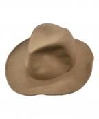 ANAGRAMアナグラム）の古着「ブリムハット　アナグラム」｜ブラウン