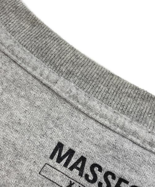 MASSES（マシス）MASSES (マシス) MASSES (マシス) プリントTシャツ グレー サイズ:XLの古着・服飾アイテム