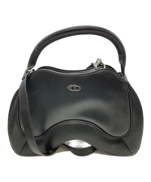 DIESEL（ディーゼル）DIESEL (ディーゼル) PLAY SHOULDER BAG PU　ディーゼル ブラックの古着・服飾アイテム