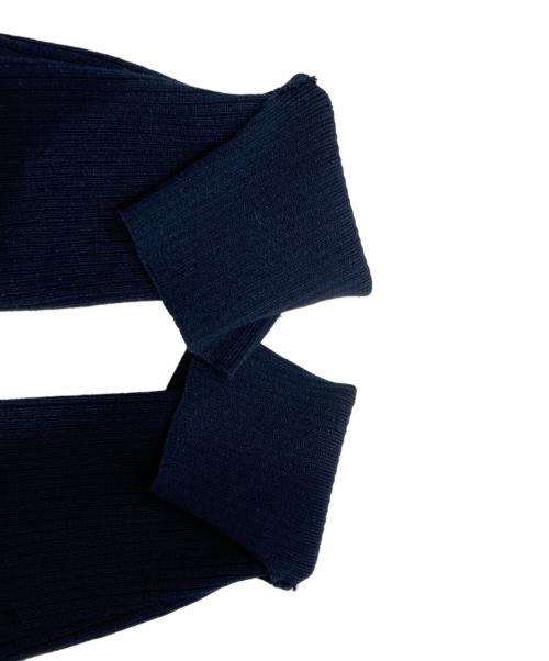 HeRIN.CYE（ヘリンドットサイ）HeRIN.CYE (ヘリンドットサイ) Mountain form dress　530IST73-1881　ヘリンドットサイ　 ネイビー サイズ:36の古着・服飾アイテム