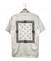 CARHARTT WIP (カーハート ワーク イン プログレス) S/S PAISLEY T-SHIRT ホワイト サイズ:M 未使用品：5000円
