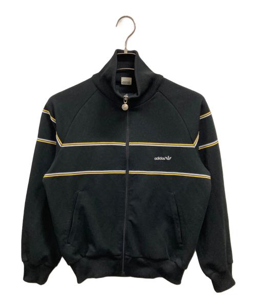 adidas（アディダス）adidas (アディダス) トラックジャケット　アディダス　ATS-190　デサント期 ブラック サイズ:Sの古着・服飾アイテム