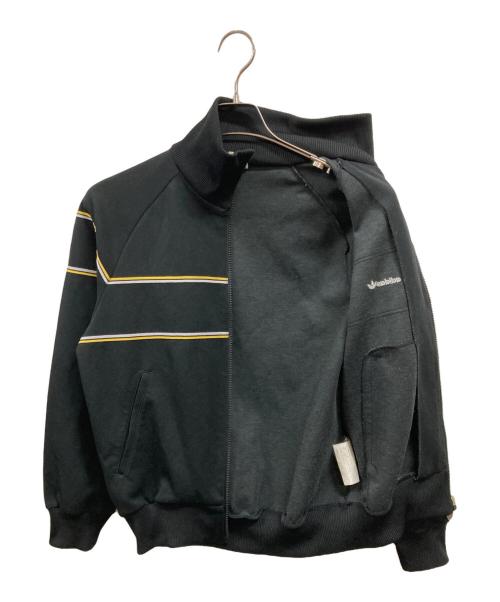 adidas（アディダス）adidas (アディダス) トラックジャケット　アディダス　ATS-190　デサント期 ブラック サイズ:Sの古着・服飾アイテム