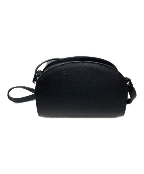 A.P.C.（アーペーセー）A.P.C. (アーペーセー) ハーフムーンショルダーバッグ　アーペーセー ブラックの古着・服飾アイテム