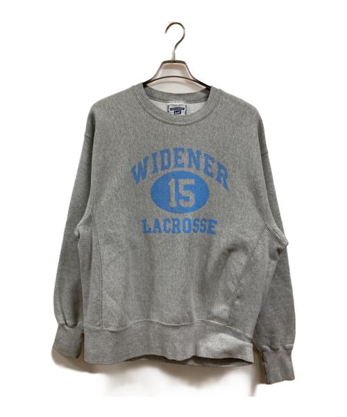 LEE（リー）LEE (リー) プリントスウェット グレー サイズ:Lの古着・服飾アイテム