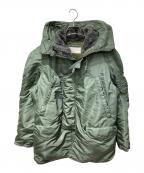 SOUTHERN ATHLETIC×UNITED STATES AIR FORCEサザーン アスレチック×ユナイテッドステイツエアフォース）の古着「N-3Bフライトジャケット　サザーン アスレチック　ユナイテッドステイツエアフォース　8415-269-0418」｜カーキ