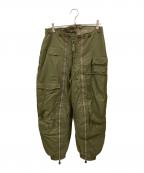 U.S.AIR FORCEユーエスエアフォース）の古着「A-11フライトパンツ」｜カーキ
