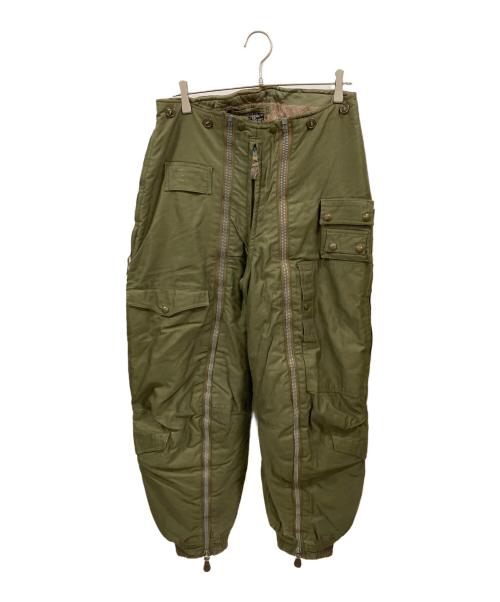 U.S.AIR FORCE（ユーエスエアフォース）U.S.AIR FORCE (ユーエスエアフォース) A-11フライトパンツ カーキ サイズ:30の古着・服飾アイテム