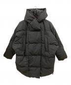 journal standard luxeジャーナルスタンダード ラックス）の古着「BLAEST PONCHO DOWN COAT　ジャーナルスタンダード ラックス　」｜ブラック