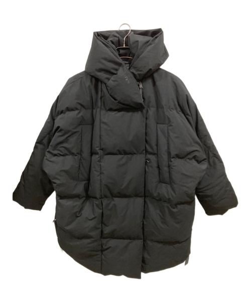 journal standard luxe（ジャーナルスタンダード ラックス）journal standard luxe (ジャーナルスタンダード ラックス) BLAEST PONCHO DOWN COAT　ジャーナルスタンダード ラックス　 ブラック サイズ:Freeの古着・服飾アイテム