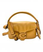 COACHコーチ）の古着「ピロータビーショルダーバッグ　H2161-C3880　コーチ　」｜オレンジ