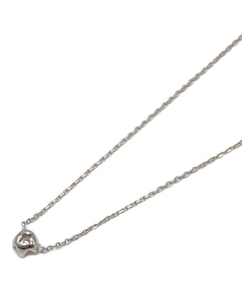 canal4℃（カナルヨンドシー）canal4℃ (カナルヨンドシー) ネックレス　カナルヨンドシー　K18WG　重さ1.1ｇ チェーン長さ40.5ｃｍ  シルバーの古着・服飾アイテム