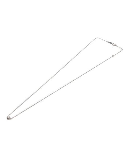 canal4℃（カナルヨンドシー）canal4℃ (カナルヨンドシー) ネックレス　カナルヨンドシー　K18WG　重さ1.1ｇ チェーン長さ40.5ｃｍ  シルバーの古着・服飾アイテム