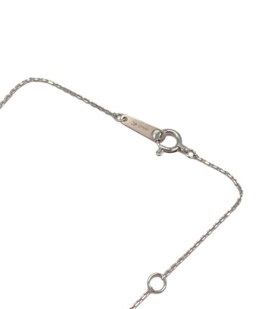 canal4℃（カナルヨンドシー）canal4℃ (カナルヨンドシー) ネックレス　カナルヨンドシー　K18WG　重さ1.1ｇ チェーン長さ40.5ｃｍ  シルバーの古着・服飾アイテム