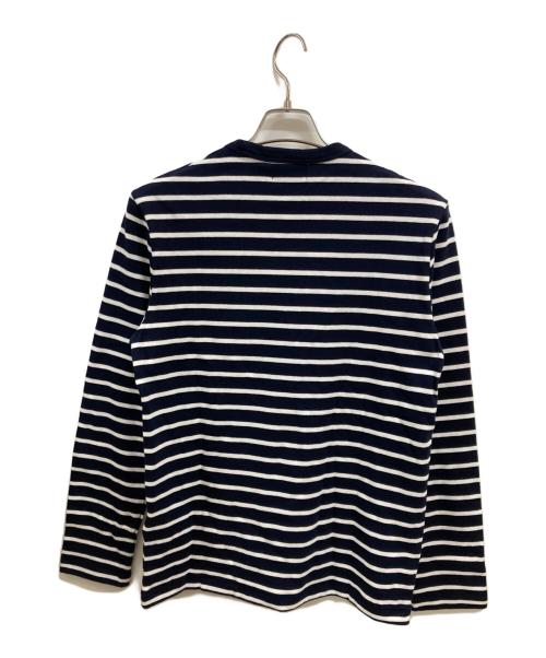 POLO RALPH LAUREN（ポロ・ラルフローレン）POLO RALPH LAUREN (ポロ・ラルフローレン) ポニーロゴボーダーカットソー　ポロ・ラルフローレン ネイビー サイズ:Sの古着・服飾アイテム