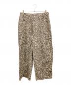 WISH FOR EVERウィッシュフォーエバー）の古着「総柄パンツ　WF011027BW　ウィッシュフォーエバー　」｜ベージュ