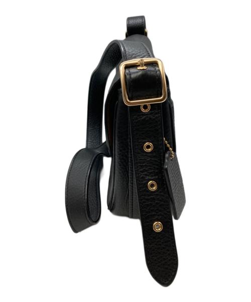 COACH（コーチ）COACH (コーチ) メイシー サドル バッグ ブラックの古着・服飾アイテム