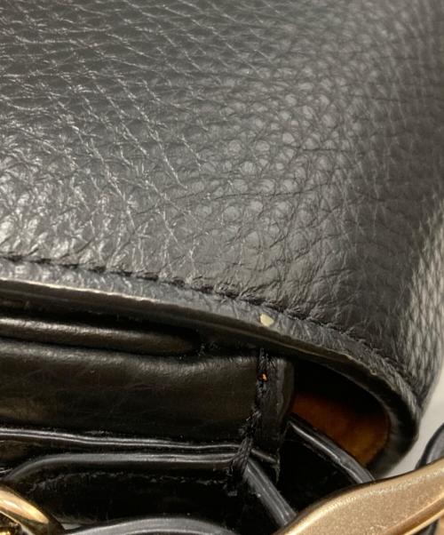 COACH（コーチ）COACH (コーチ) メイシー サドル バッグ ブラックの古着・服飾アイテム