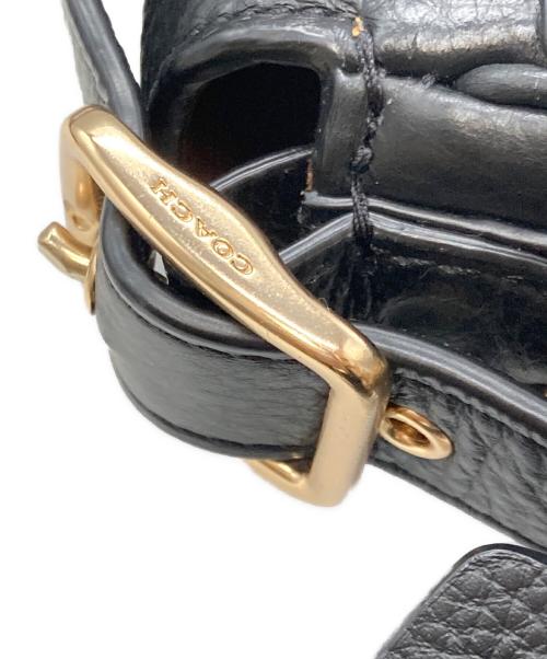 COACH（コーチ）COACH (コーチ) メイシー サドル バッグ ブラックの古着・服飾アイテム
