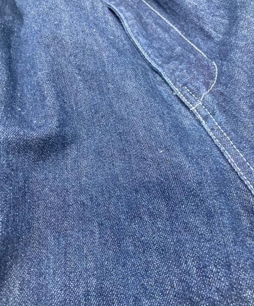 solamonat poche（ソラモナ ポッシェ）solamonat poche (ソラモナ ポッシェ) デニムイージーパンツ　ソラモナ ポッシェ　 インディゴ サイズ:3の古着・服飾アイテム