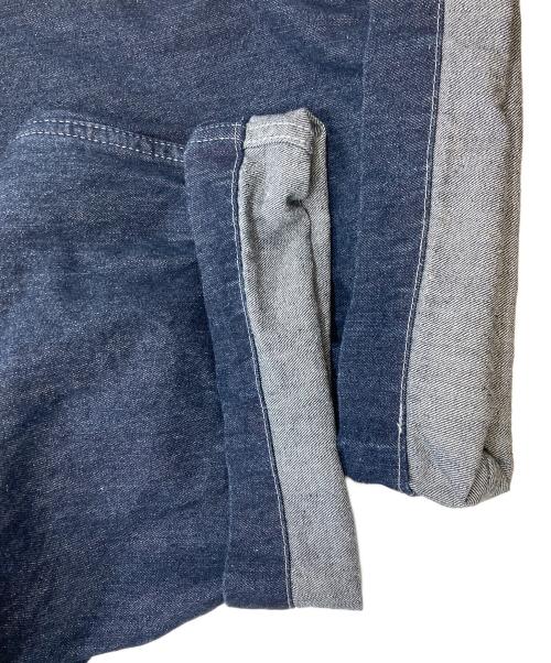 solamonat poche（ソラモナ ポッシェ）solamonat poche (ソラモナ ポッシェ) デニムイージーパンツ　ソラモナ ポッシェ　 インディゴ サイズ:3の古着・服飾アイテム