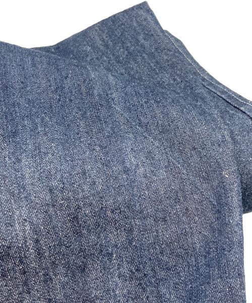 solamonat poche（ソラモナ ポッシェ）solamonat poche (ソラモナ ポッシェ) デニムイージーパンツ　ソラモナ ポッシェ　 インディゴ サイズ:3の古着・服飾アイテム