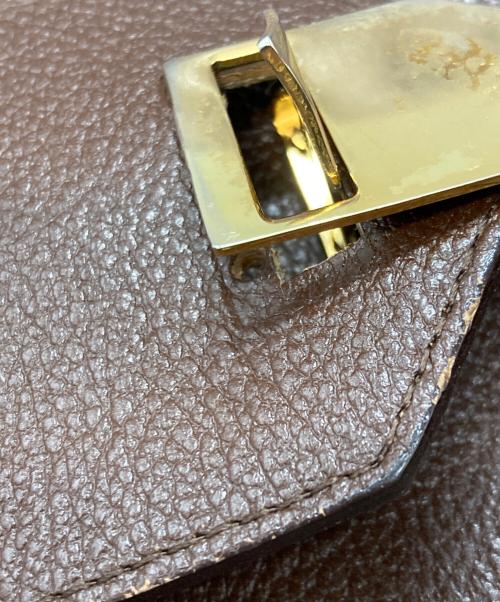 Yves Saint Laurent（イヴサンローラン）Yves Saint Laurent (イヴサンローラン) YSLロゴショルダーバッグ　イヴサンローラン　 ブラウンの古着・服飾アイテム