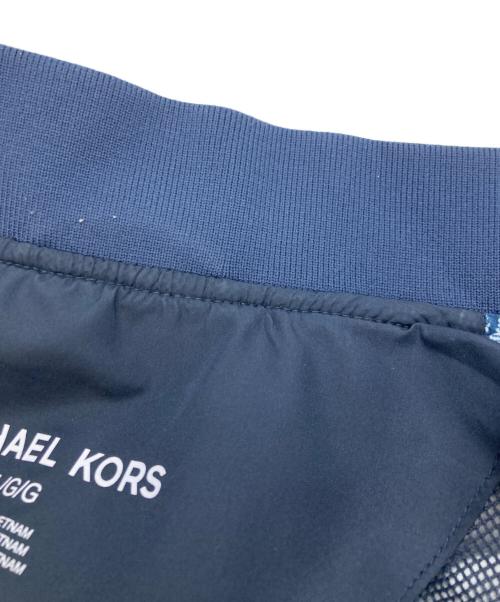 MICHAEL KORS（マイケル・コース）MICHAEL KORS (マイケル・コース) PRINT NYLON BLOUSON　マイケル・コース　0F2201278U ブルー サイズ:Ｌの古着・服飾アイテム