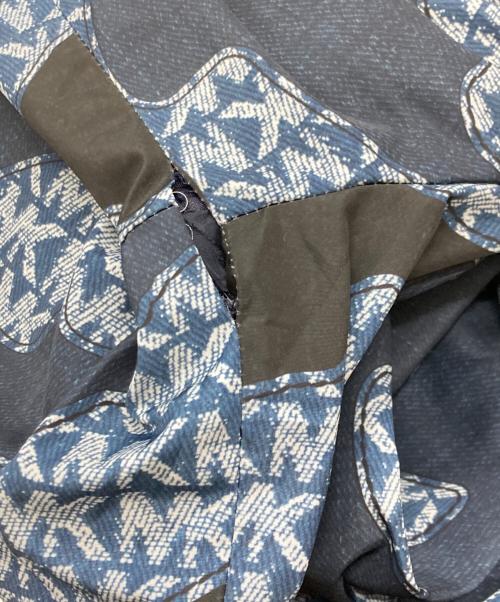 MICHAEL KORS（マイケル・コース）MICHAEL KORS (マイケル・コース) PRINT NYLON BLOUSON　マイケル・コース　0F2201278U ブルー サイズ:Ｌの古着・服飾アイテム