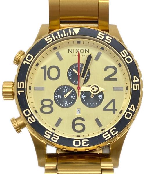 NIXON（ニクソン）NIXON (ニクソン) 腕時計 ニクソン THE51‐30CHRONO 	クォーツ ゴールドの古着・服飾アイテム