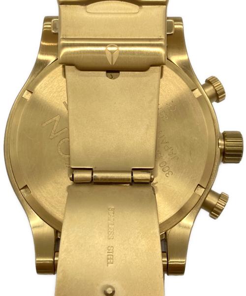 NIXON（ニクソン）NIXON (ニクソン) 腕時計 ニクソン THE51‐30CHRONO 	クォーツ ゴールドの古着・服飾アイテム