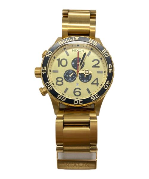 NIXON（ニクソン）NIXON (ニクソン) 腕時計 ニクソン THE51‐30CHRONO 	クォーツ ゴールドの古着・服飾アイテム