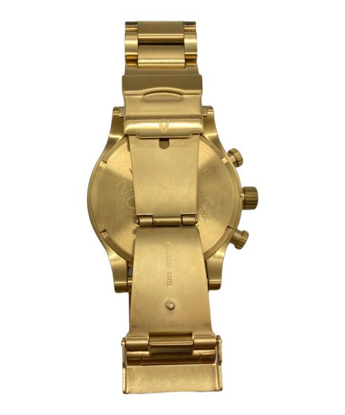 NIXON（ニクソン）NIXON (ニクソン) 腕時計 ニクソン THE51‐30CHRONO 	クォーツ ゴールドの古着・服飾アイテム