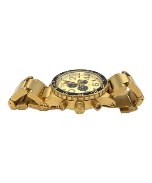NIXON（ニクソン）NIXON (ニクソン) 腕時計 ニクソン THE51‐30CHRONO 	クォーツ ゴールドの古着・服飾アイテム